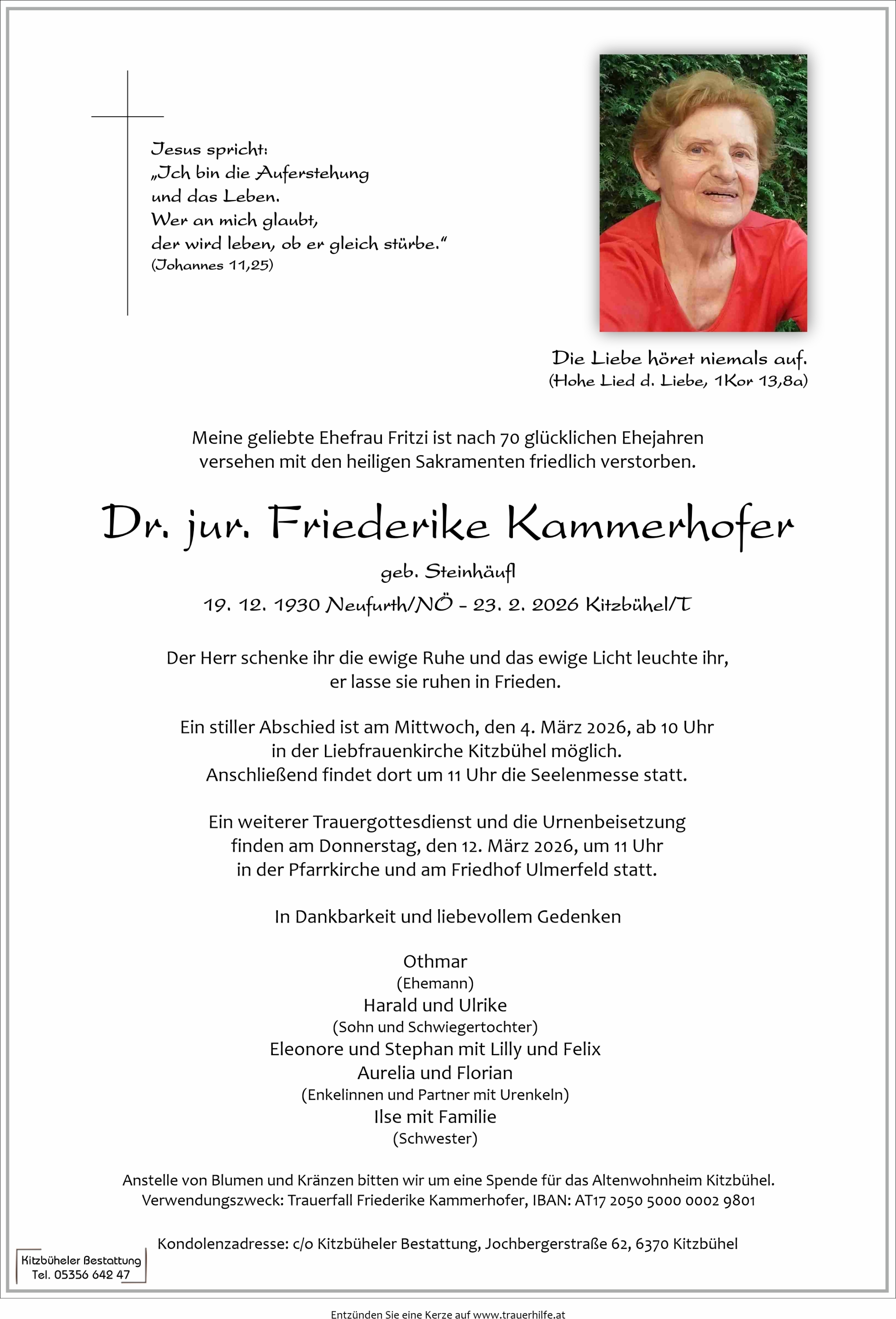 Dr. Friederike Kammerhofer